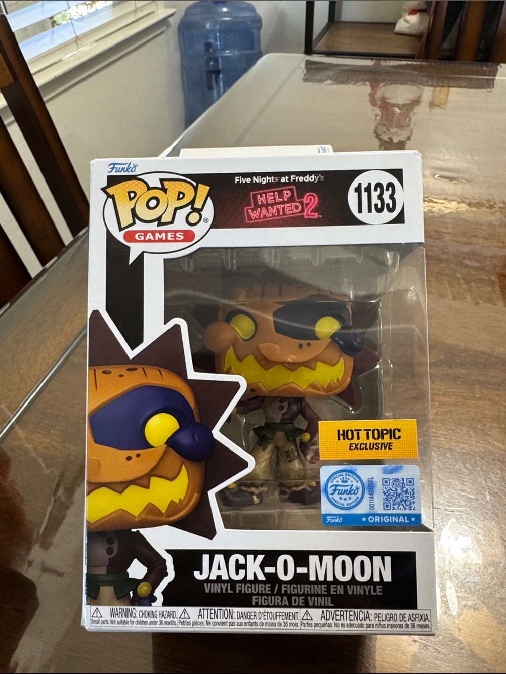 Funko Pop! Games Jack-O-Moon Vinyl Figure — Brown & Yellow